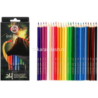 Картинка Карандаши 24 цвета "DINO" шестигранные дерево, картон 3594 от магазина "Карандаш" Карандаши 24 цвета "DINO" шестигранные дерево, картон 3594 от магазина "Карандаш"