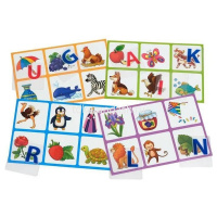 Лото для малышей "English. Азбука" пластик, Куликова Е.Н. 978-5-8112-7051-4 от магазина "Карандаш"