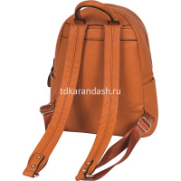 Рюкзак 30x20x13см, 400гр, 1отделение, 3кармана, искусственная кожа, коричневый 7033744 от магазина "Карандаш"