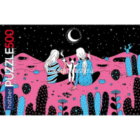 Пазлы 500 эл. "Premium. Дотянуться до небес. Розовая планета" 48х33см 078278 от магазина "Карандаш"