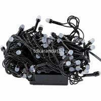 Эл/гирлянда 180 цветных диодов, черный провод 13м, 8 режимов с соединителем Y8752-19 от магазина "Карандаш"