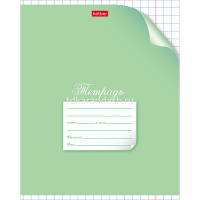 Тетрадь А5 12л крупная клетка "С уголком" на скобе 12Т5В8/053402 от магазина "Карандаш"