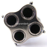 Пистоль "Флинтлок. Франция 18 век" 4-х ствольный 30см металл, дерево DE-1307 от магазина "Карандаш"