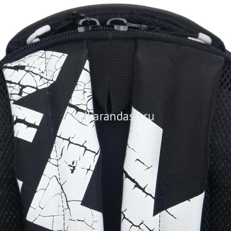 Рюкзак 32х42х22см, 1100гр, 2 отделения, 4 кармана, черный/белый RU-423-14/8 от магазина "Карандаш"