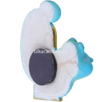 Магнит Змея с термометром 3,5х6см полистоун, 2 вида 705-006 от магазина "Карандаш"