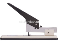 Степлер мощный №23/6,23/25 80л глубина 60мм черный E0394 от магазина "Карандаш"