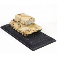 Собранная модель "Тяжелая огнеметная система ТОС-1А" 17,7см 2501 от магазина "Карандаш"