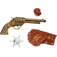 Набор оружия "Ковбой" 4 предмета 33х20см пластик/пвх 11289-24 от магазина "Карандаш"