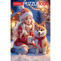 Пазлы 1000 эл. "Любимый щенок" 48х68см 1000ПЗ2_32958/089509 от магазина "Карандаш"