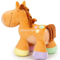 Лошадка "Тося" 22см рыжая ЛТ/22/36-1 от магазина "Карандаш"