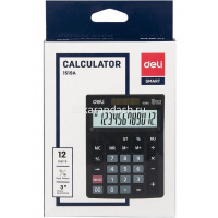 Калькулятор 12 разрядов 140х100х30мм черный E1519A от магазина "Карандаш"