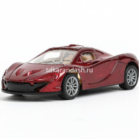 Машина "Макларен p1" красная, инерционная, металл 9,5см (открывающиеся двери) 2304C0595-R от магазина "Карандаш"