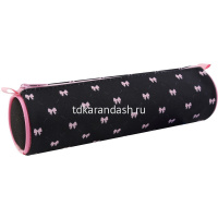 Пенал "Бантик" 20х5х5см круглый, 1 отделение, текстиль ПМО 06-20/261685/Р от магазина "Карандаш"