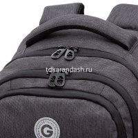 Рюкзак 27х41х17см, 600гр, 2 отделения, 4 кармана, графит RD-342-2/1 от магазина "Карандаш"