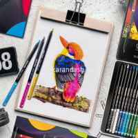 Карандаши 12 цветов "Blackwood Artmate" круглые дерево, картон 43068 от магазина "Карандаш"