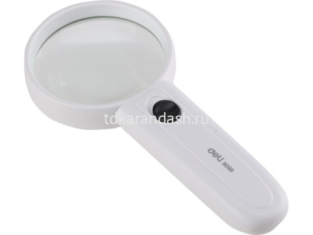 Лупа D=65мм увеличение 3,5 с подсветкой Е9098 от магазина "Карандаш"