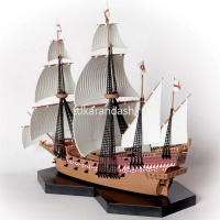Модель "Английский корабль Ревендж" 12,5см 79 деталей 6500П от магазина "Карандаш"