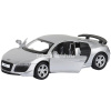 Машина "Audi R8 GT" серебро, инерционная, металл 17,5см (свет, звук, откр.двери) JB1200138 от магазина "Карандаш"