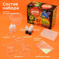Набор для творчества "Мыло своими руками. Дино-парк" светится в темноте 18,5х14см С0122 от магазина "Карандаш"
