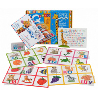 Лото для малышей "Слоги. Учимся читать!" пластик, Куликова Е.Н. 978-5-8112-7544-1 от магазина "Карандаш"