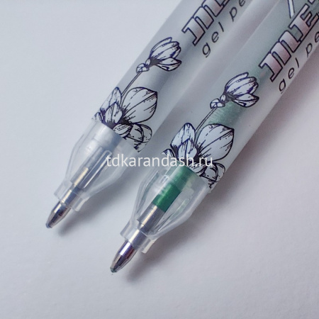 Набор гелевых ручек 8цв 0,8мм "Sketch&Art. Uni Write. Metallic" чернила металлик, корпус Soft Touch от магазина "Карандаш"