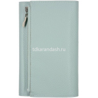 Ежедневник недатированный А5 "Dolce Vita" 192стр., мятный, карман на молнии, искусственная кожа от магазина "Карандаш"