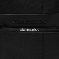 Сумка "Wollem" 27х21х6см, 1 отделение, 2 кармана, черная, натуральная кожа CA1816W129/N от магазина "Карандаш"