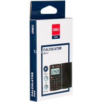 Калькулятор 8 разрядов 108x65x14мм с крышкой,  E39219 от магазина "Карандаш"
