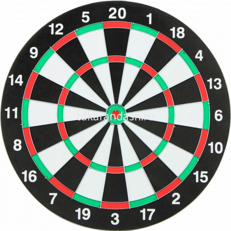 Дартс игольчатый d=41см, черный (6 дротиков) FB2233 от магазина "Карандаш"