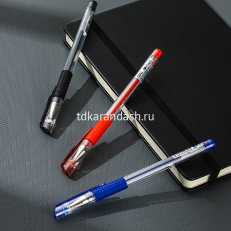 Набор гелевых ручек 4шт 3цв 0,5мм "Daily" в картонном блистере E6600S-MT от магазина "Карандаш"