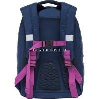 Рюкзак 28х41х20см, 750гр, 3 отделения, темно-синий "Артишок" RG-967-2/1 от магазина "Карандаш"