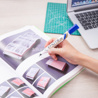 Маркер для белой доски "Mate" синий, пулевидный наконечник, толщина линии 2,0мм EU00330 от магазина "Карандаш"