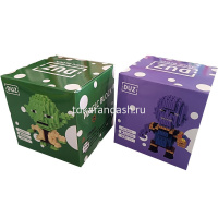 Конструктор 3D "Ассорти" количество деталей 420-622, 9х9х9см пластик, ассорти 11316-24 от магазина "Карандаш"