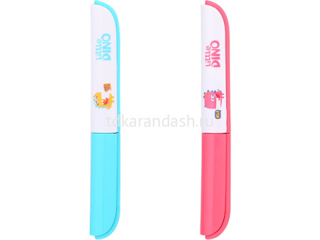 Ножницы детские 13,5см "Little dino" сталь, ручки пластик, в футляре, 2 цвета E6000A от магазина "Карандаш"