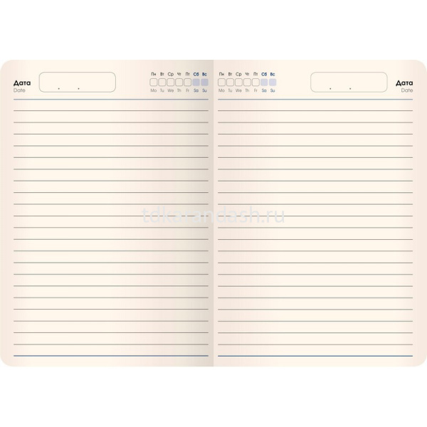 Ежедневник недатированный А6 "Iguana" 304стр. фиолетовый, золотой срез, искусственная кожа с поролон от магазина "Карандаш"