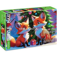 Пазлы 15 эл. "ECO. Милые лисички" 32х22см макси 15ПЗ4_32853/089431 от магазина "Карандаш"