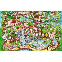 Игра-ходилка настольная "Лесные феечки" А2 62х40см с кубиком и фишками Ин2_19609/072654 от магазина "Карандаш"