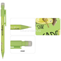 Карандаш механический 0,7мм "HappyGraphix.Avocado Style. Classic" с ластиком, пластик 21-0042/14 от магазина "Карандаш"