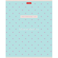 Тетрадь А5 48л клетка "LOVE IS..." на скобе тиснение 5 дизайнов 48Т5тВ1/093099 от магазина "Карандаш"