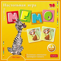 Игра настольная "Мемо. Happy ZOO" (36 карточек) 085936 от магазина "Карандаш"