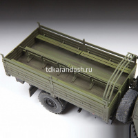 Модель "Российский двухосный грузовой автомобиль К-4350" 23см 485 деталей 3692 от магазина "Карандаш"