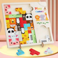 Картинка Игра логическая "Тетрис с животными" 27,5х27,5см 26 деталей дерево XJ4116 от магазина "Карандаш" Игра логическая "Тетрис с животными" 27,5х27,5см 26 деталей дерево XJ4116 от магазина "Карандаш"