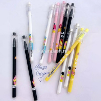 Ручка гелевая пиши-стирай "Уточка Lalafanfan" 0,5 синяя, ассорти BK2385/QX1848 от магазина "Карандаш"