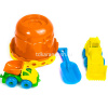 Набор д/песка "На речке" (ведро, 2 машинки, лопатка) 70180 от магазина "Карандаш"
