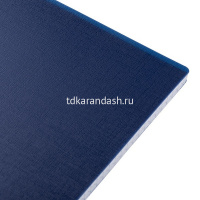 Тетрадь А5 80л клетка "Canvas. Синяя" на спирали пластиковая обложка 081639 от магазина "Карандаш"