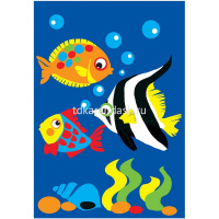 Набор для аппликации "Рыбки" 2-555/07 от магазина "Карандаш"