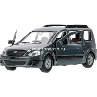 Машина "Lada Largus" серая, инерционная, металл 12см (открывающиеся двери) SB-16-47-N(GY)-WB от магазина "Карандаш"