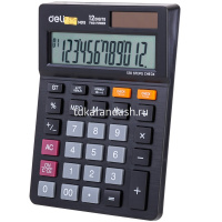 Калькулятор 12 разрядов 149х104х26,6мм черный EM01320 от магазина "Карандаш"