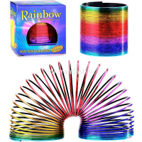 Спираль "Радуга" 7х7см Металлик B0518-LS от магазина "Карандаш"