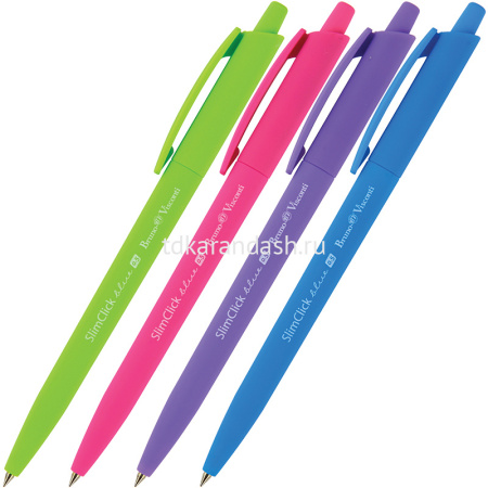 Ручка шариковая "SlimClick.SPECIAL" 0,5мм синяя, автомат 20-0077